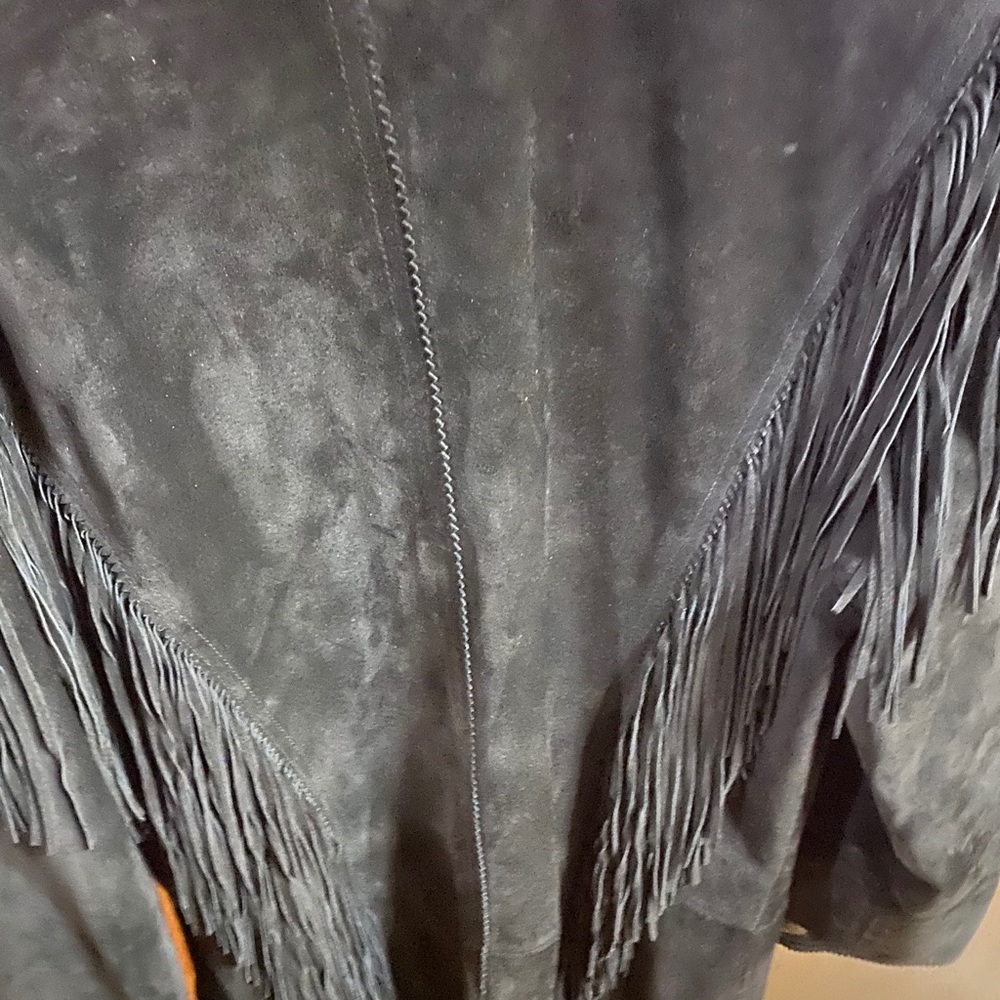 Beaded knee length coat